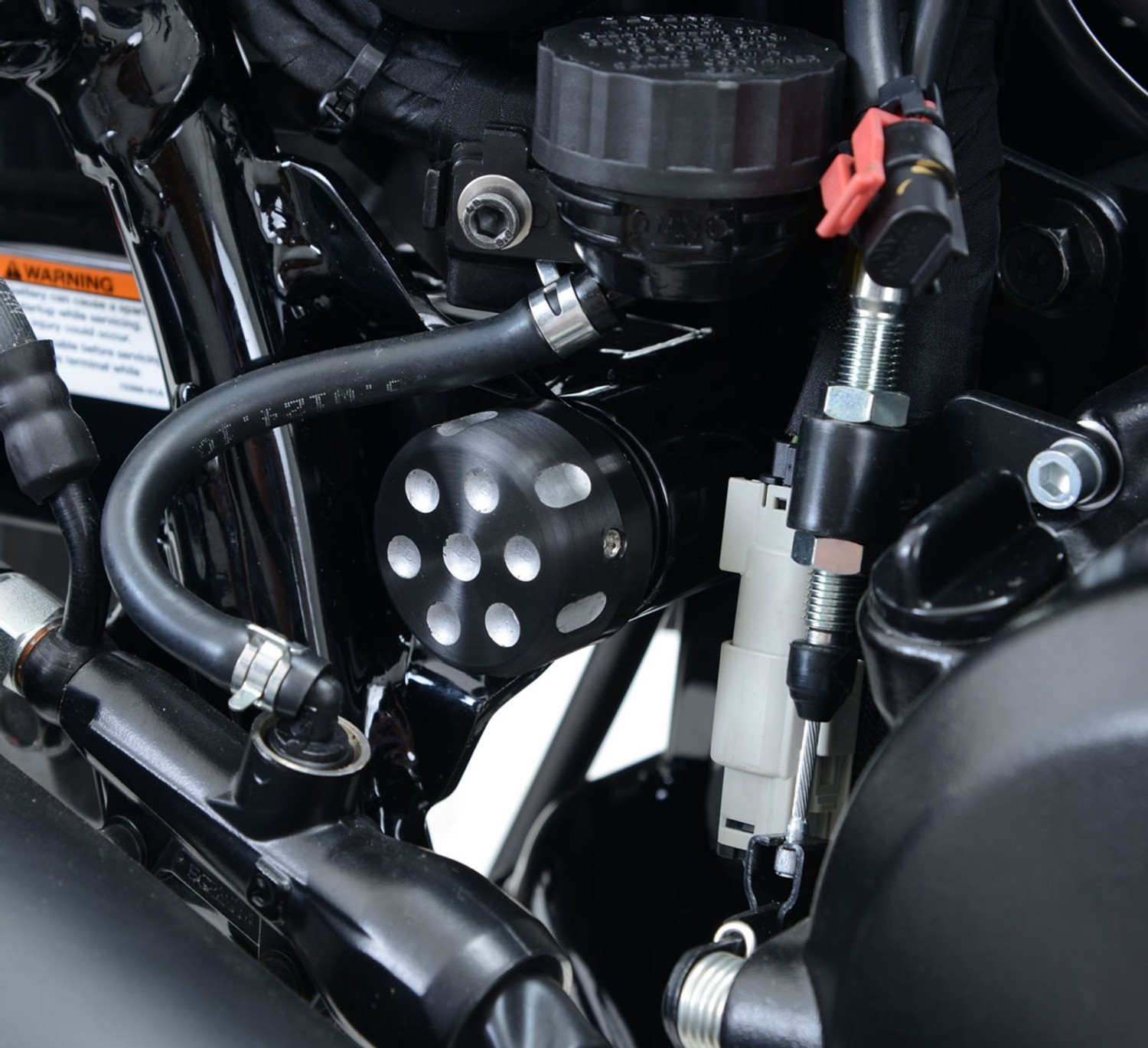 R&G Racing Frame Tidy / Bolt Cover for the Harley Davidson Street 500/750 '14-'21 R&G Racing Frame Tidy / Bolt Cover for the Harley Davidson Street 500/750 '14-'21